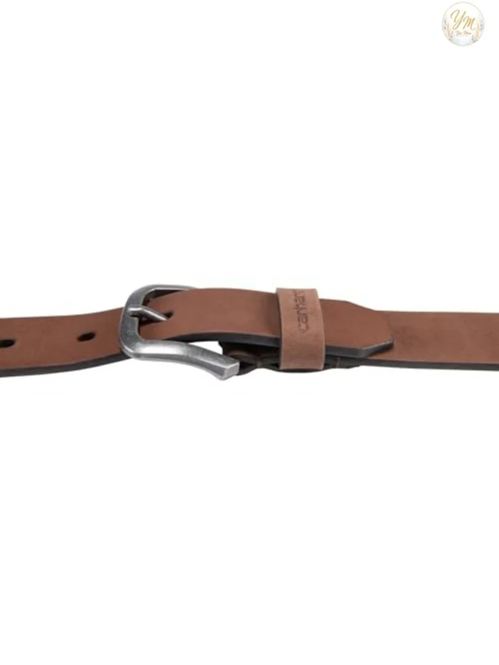 Carhartt Women's Leather Belt Full-Grain Saddle Patent Leather
